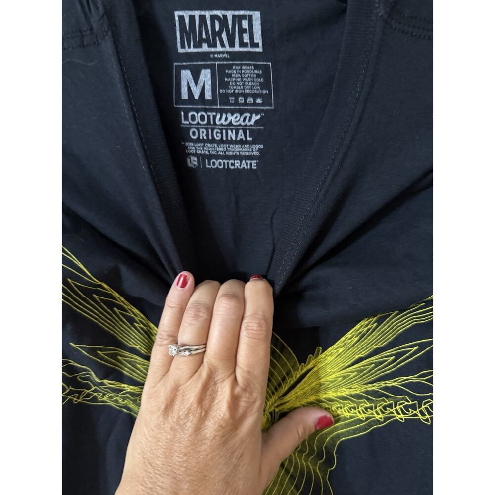 Loot Crate | T shirt | Wasp | Medium | New Black - Picture 3 of 5